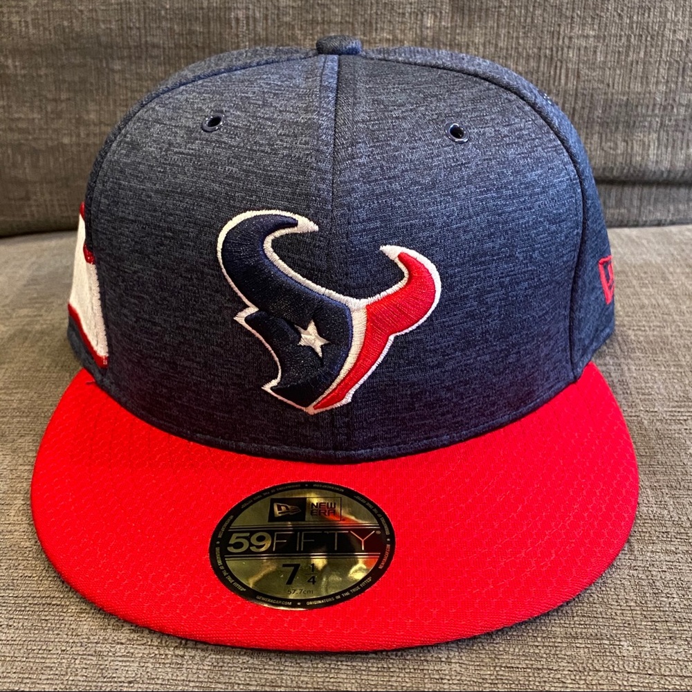 New Era NFL Houston Texans Sideline 7 1/4 Fitted